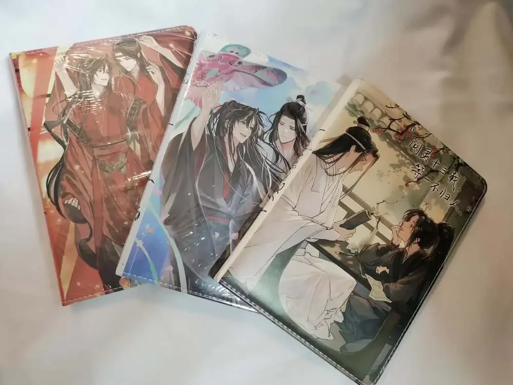 MDZS Wangxian PU Leather Journal, Anime Art Notebook (A5 Size)
